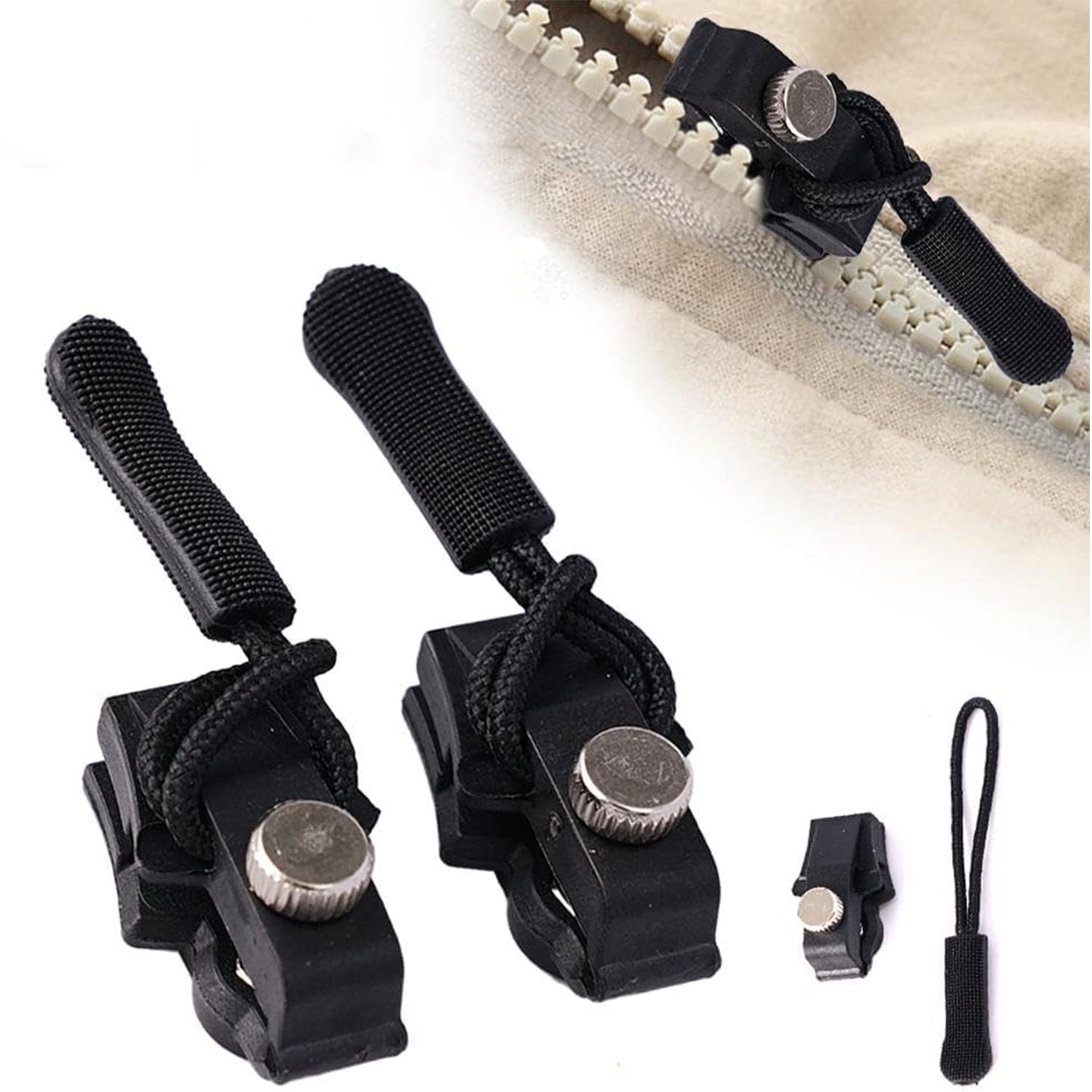 SnapZip Detachable Slider SnapZip Detachable Slider